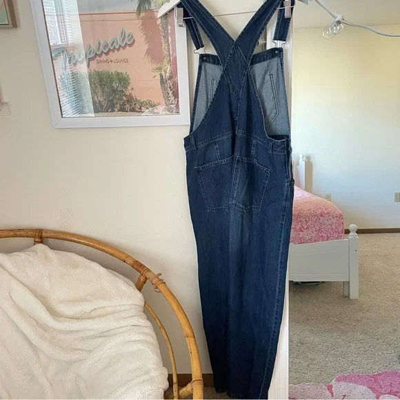 Free People Blue Denim Jumpsuit - Picture 7 of 7